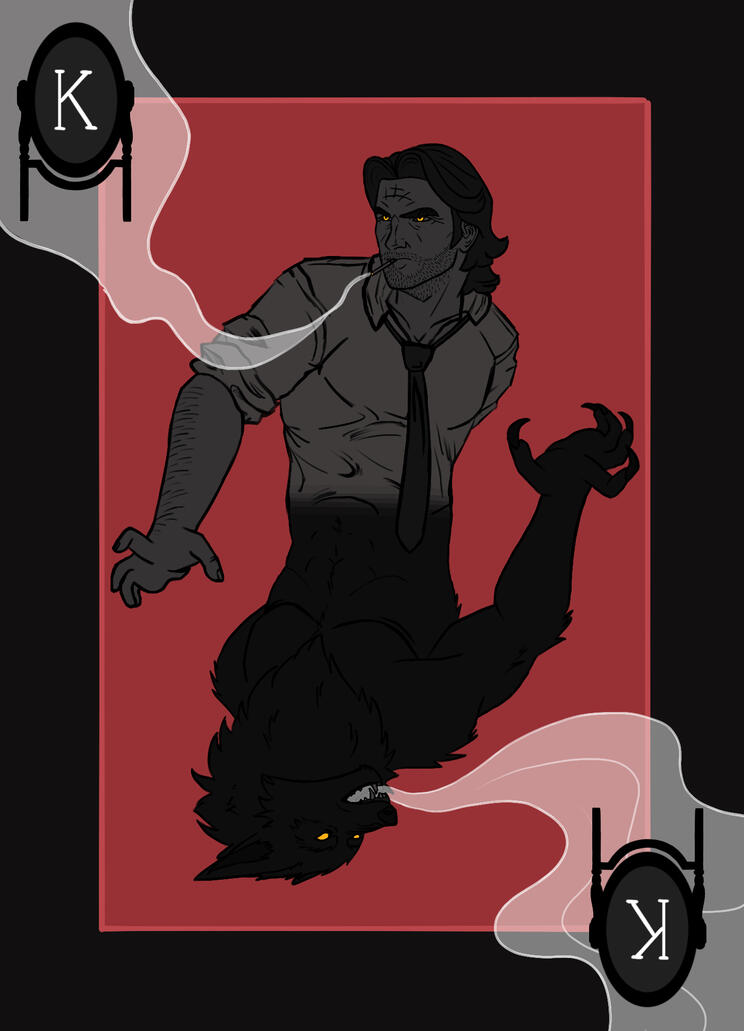 Bigby Wolf King Card [2024]